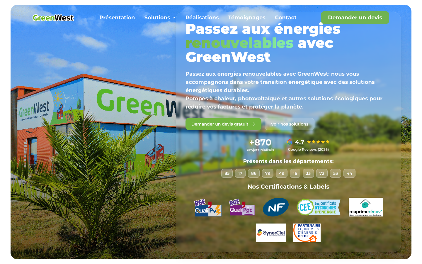 Screenshot de Greenwest