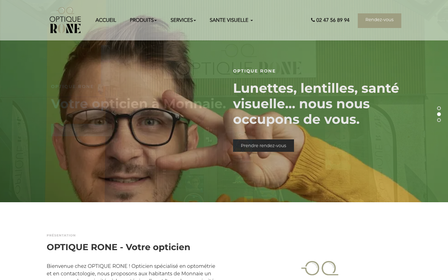 Screenshot de Optique Rone